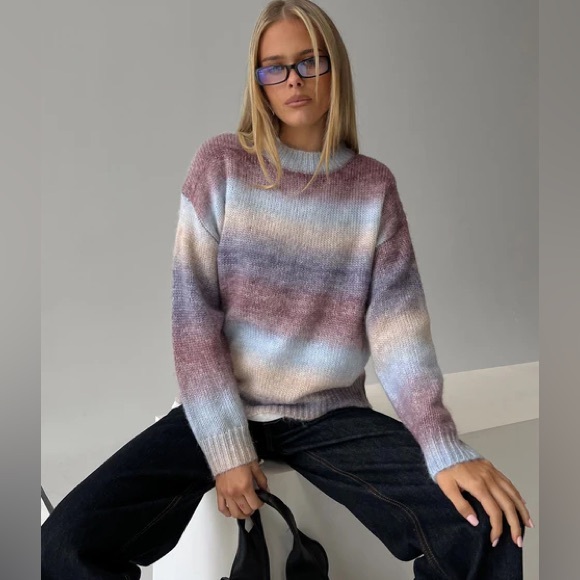 Garage Striped Sweater - Picture 1 of 5
